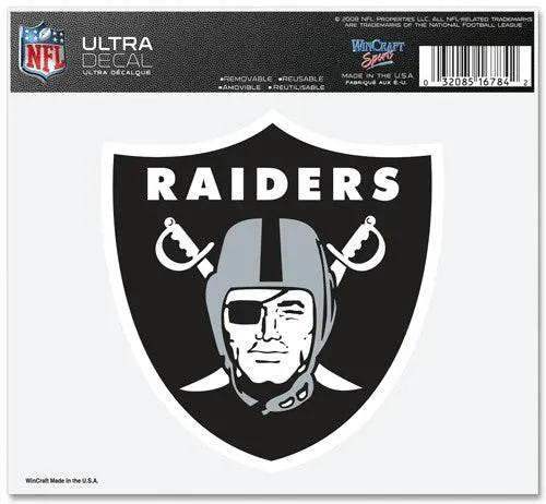 Las Vegas Raiders Decal 5x6 Ultra Color -  ToylandEU™