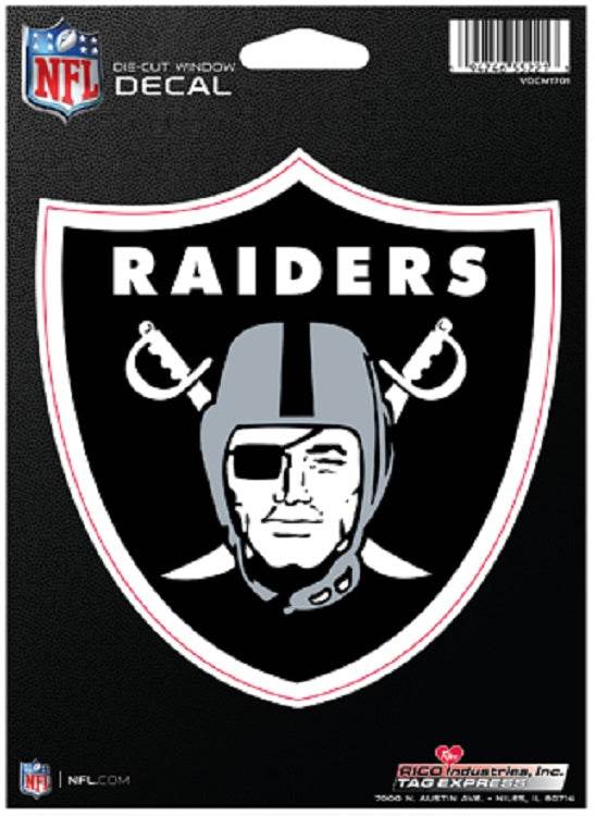 Las Vegas Raiders Die Cut Decal Medium Special Order - ToylandEU
