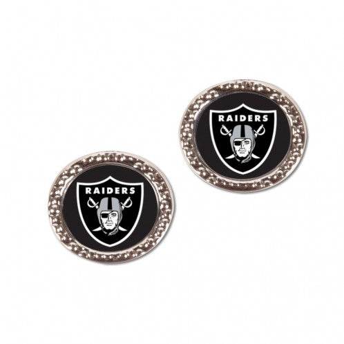 Las Vegas Raiders Earrings Post Style Special Order - ToylandEU