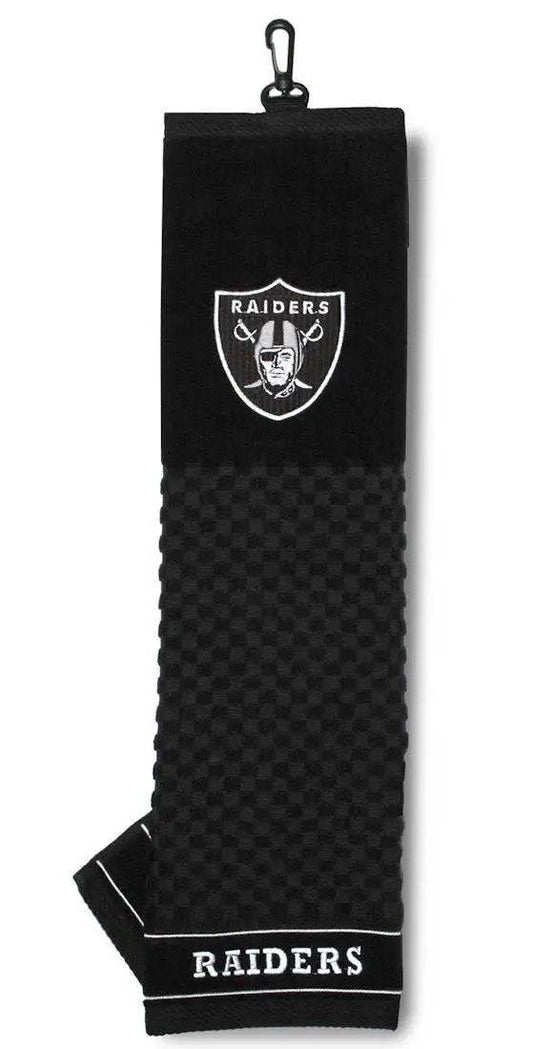 Las Vegas Raiders Embroidered Golf Towel 16 x 22 Inches - ToylandEU