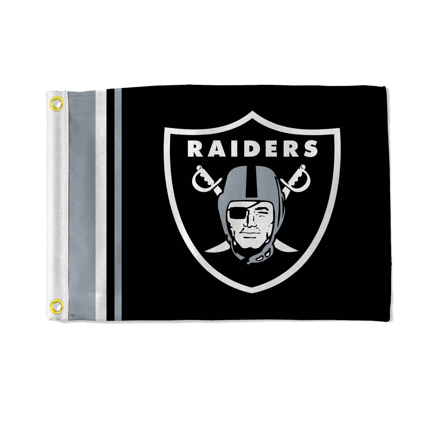 Las Vegas Raiders Flag 12x17 Striped Polyester Display - ToylandEU