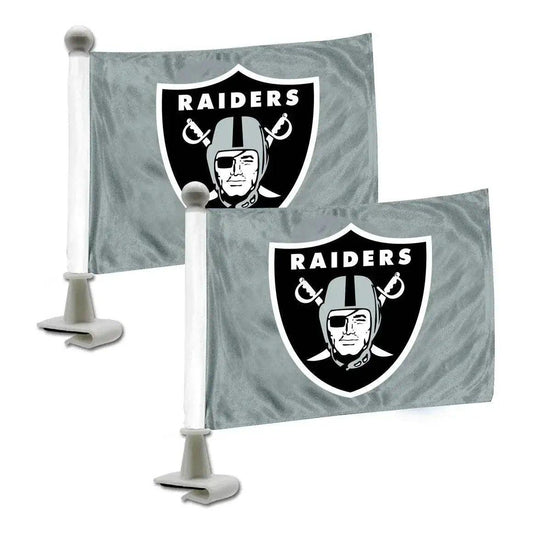  Las Vegas Raiders Flag Set 2 Ambassador Style Car Flags -  ToylandEU™