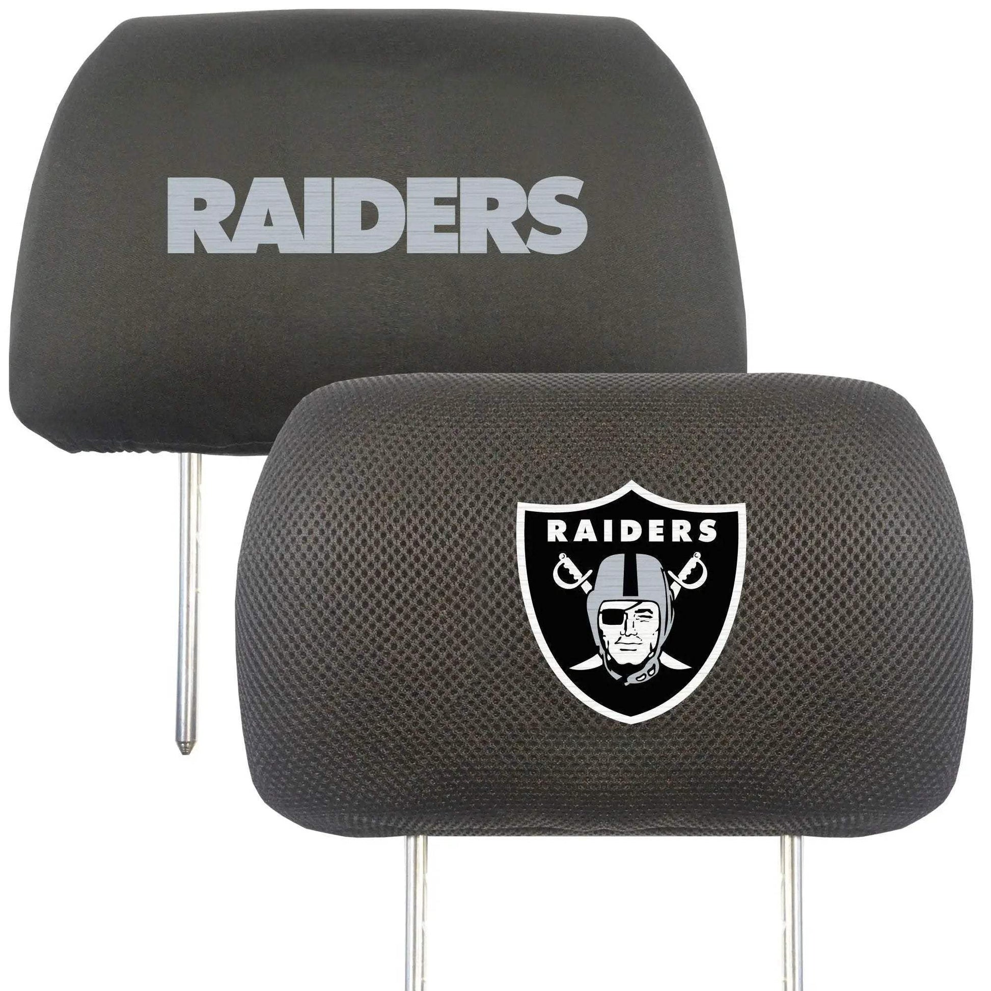  Las Vegas Raiders Headrest Covers Embroidered FanMats -  ToylandEU™