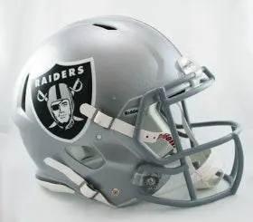  Las Vegas Raiders Helmet Riddell Authentic Full Size Speed Style -  ToylandEU™