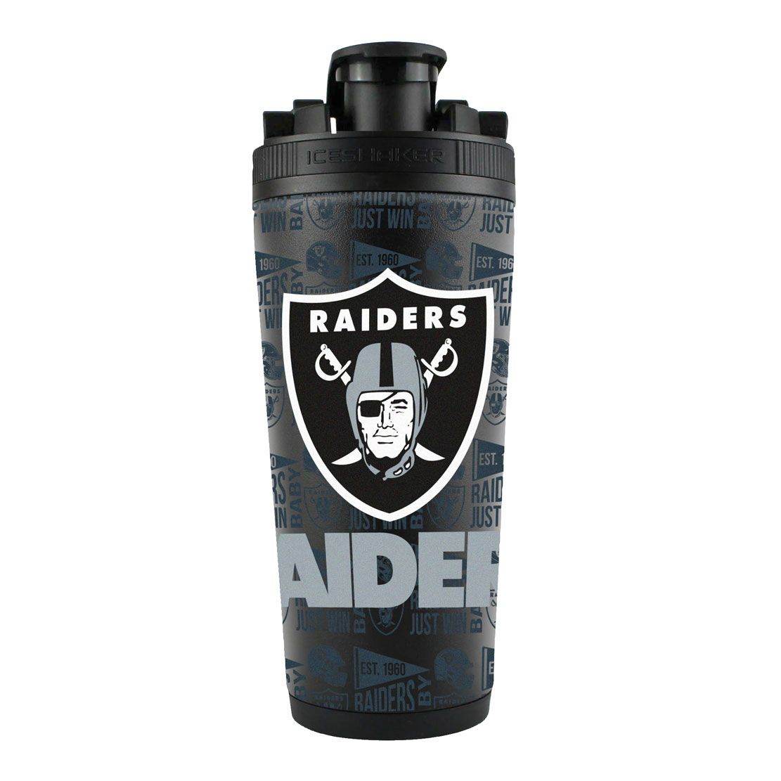 Las Vegas Raiders Ice Shaker 26oz Stainless Steel Insulated - ToylandEU