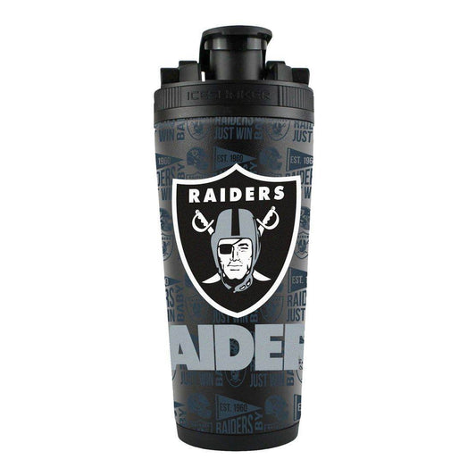Las Vegas Raiders Ice Shaker 26oz Stainless Steel Insulated - ToylandEU