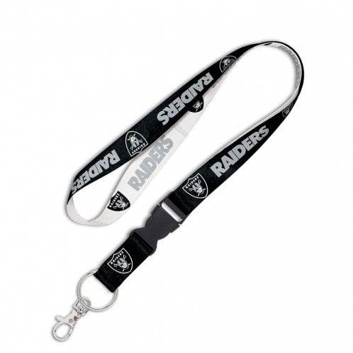 Las Vegas Raiders Lanyard With Detachable Buckle ID Holder - ToylandEU