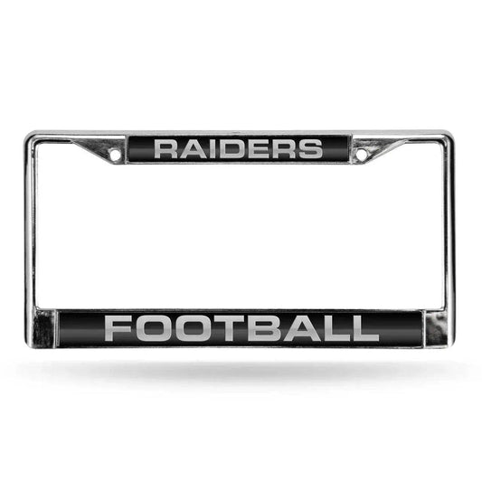  Las Vegas Raiders Laser Cut Chrome License Plate Frame -  ToylandEU™