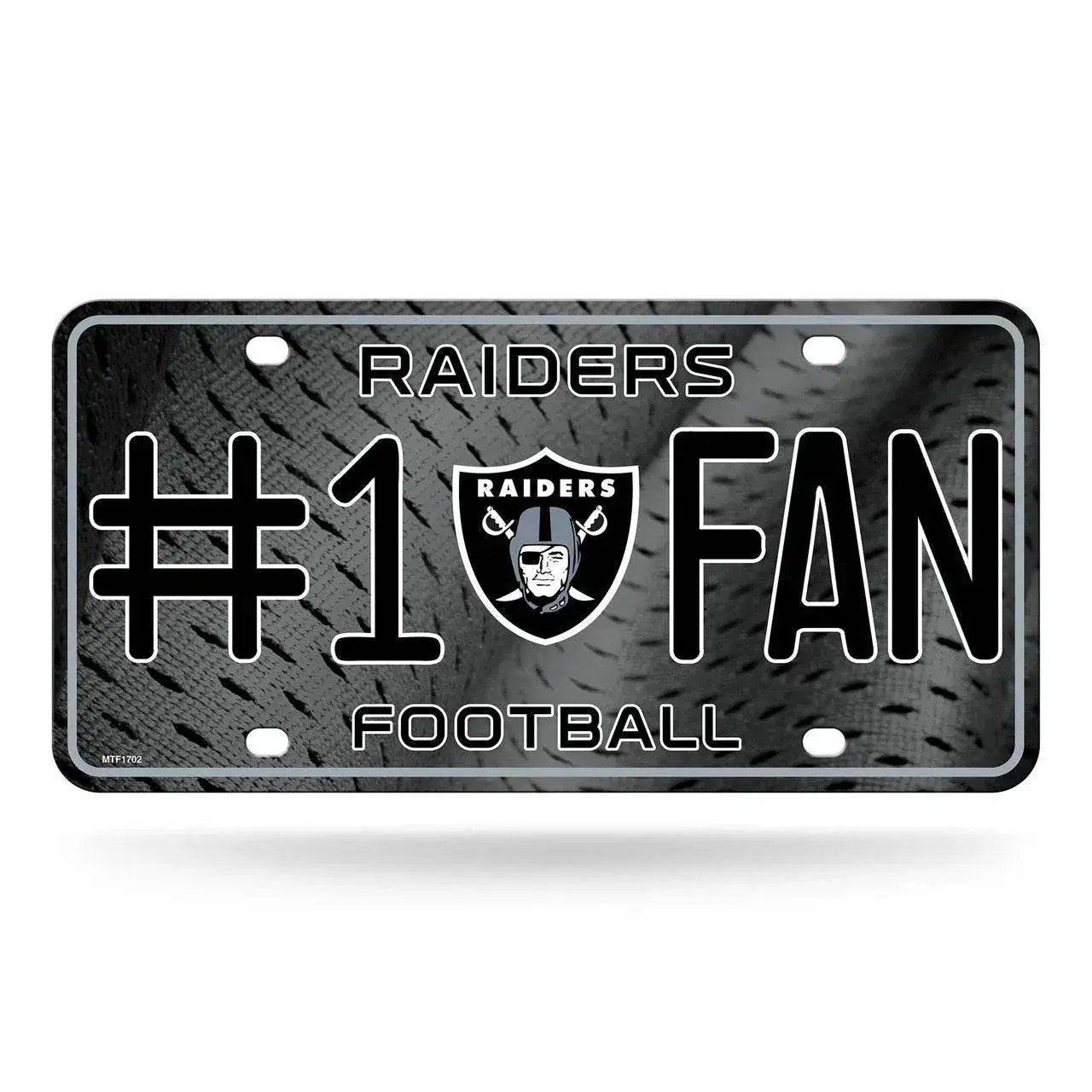  Las Vegas Raiders License Plate Fan Aluminum 6x12 Inches -  ToylandEU™