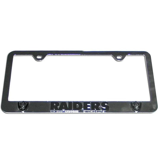  Las Vegas Raiders License Plate Frame CO High Polish Chrome -  ToylandEU™