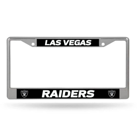  Las Vegas Raiders License Plate Frame Chrome Printed Insert -  ToylandEU™