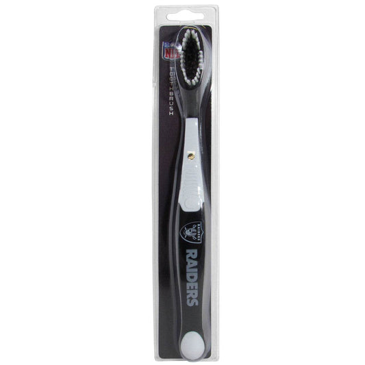 Las Vegas Raiders MVP Toothbrush With Team Colored Bristles - ToylandEU
