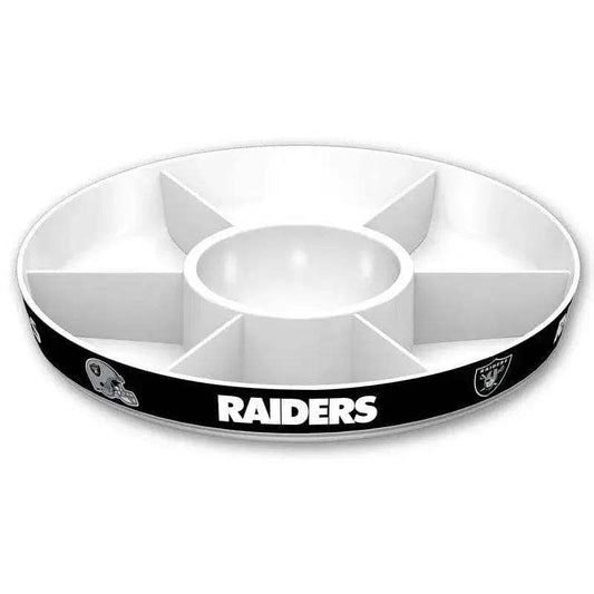 Las Vegas Raiders Party Platter With Dividers And Bowl - ToylandEU