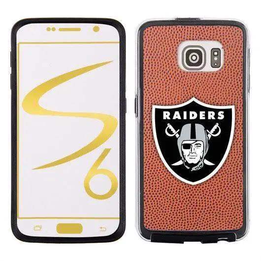 Las Vegas Raiders Pebble Grain Football Case For Galaxy S6 - ToylandEU