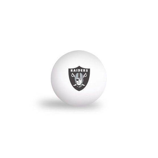 Las Vegas Raiders Ping Pong Balls Six Pack Regulation Size - ToylandEU