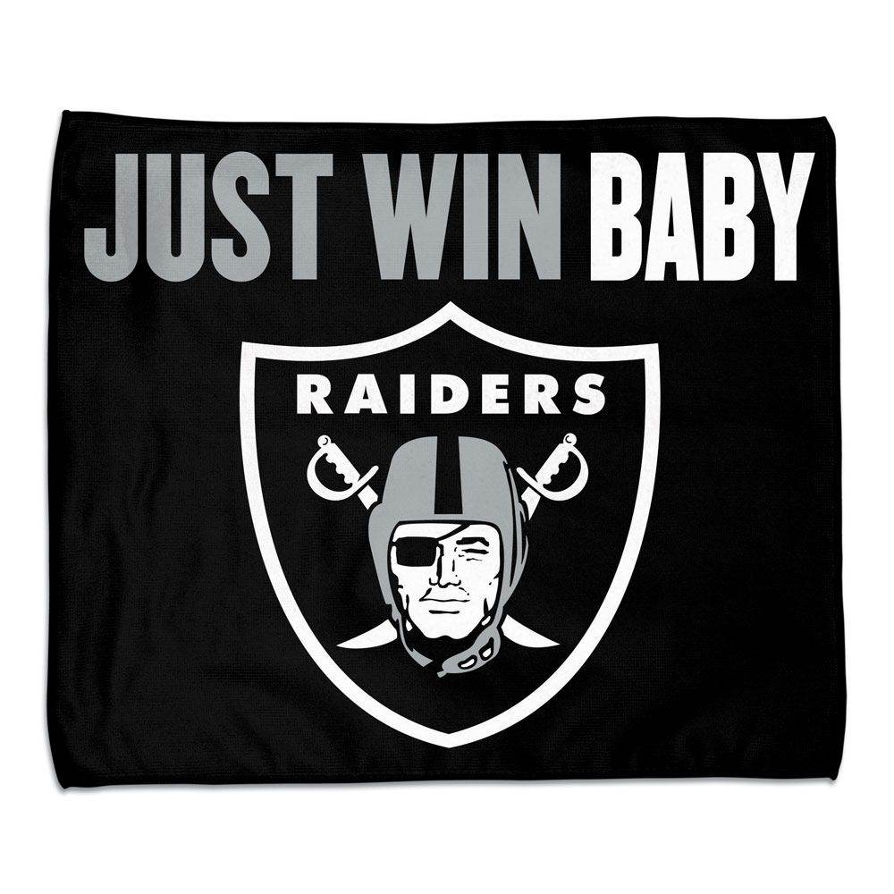 Las Vegas Raiders Rally Towel 15 By 18 Inches Full Color - ToylandEU