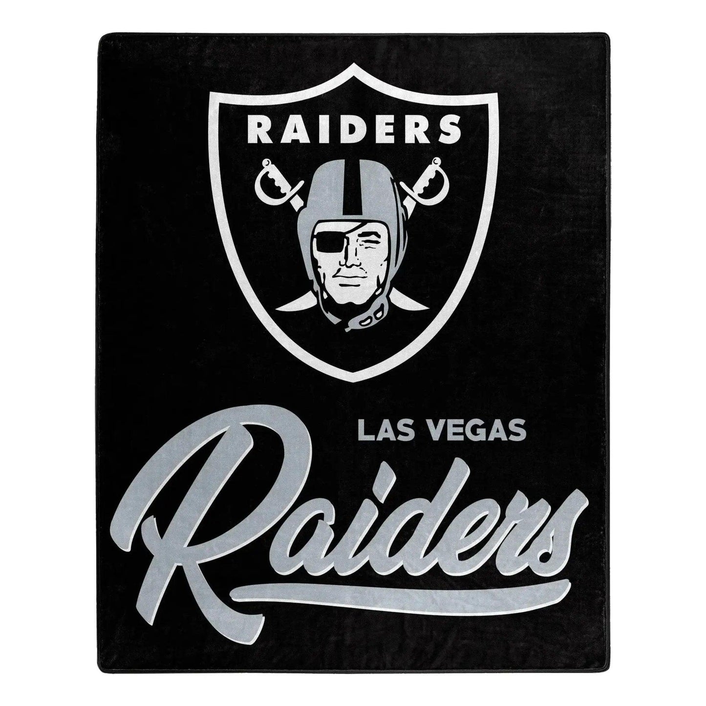  Las Vegas Raiders Raschel Blanket 50x60 Signature Design -  ToylandEU™