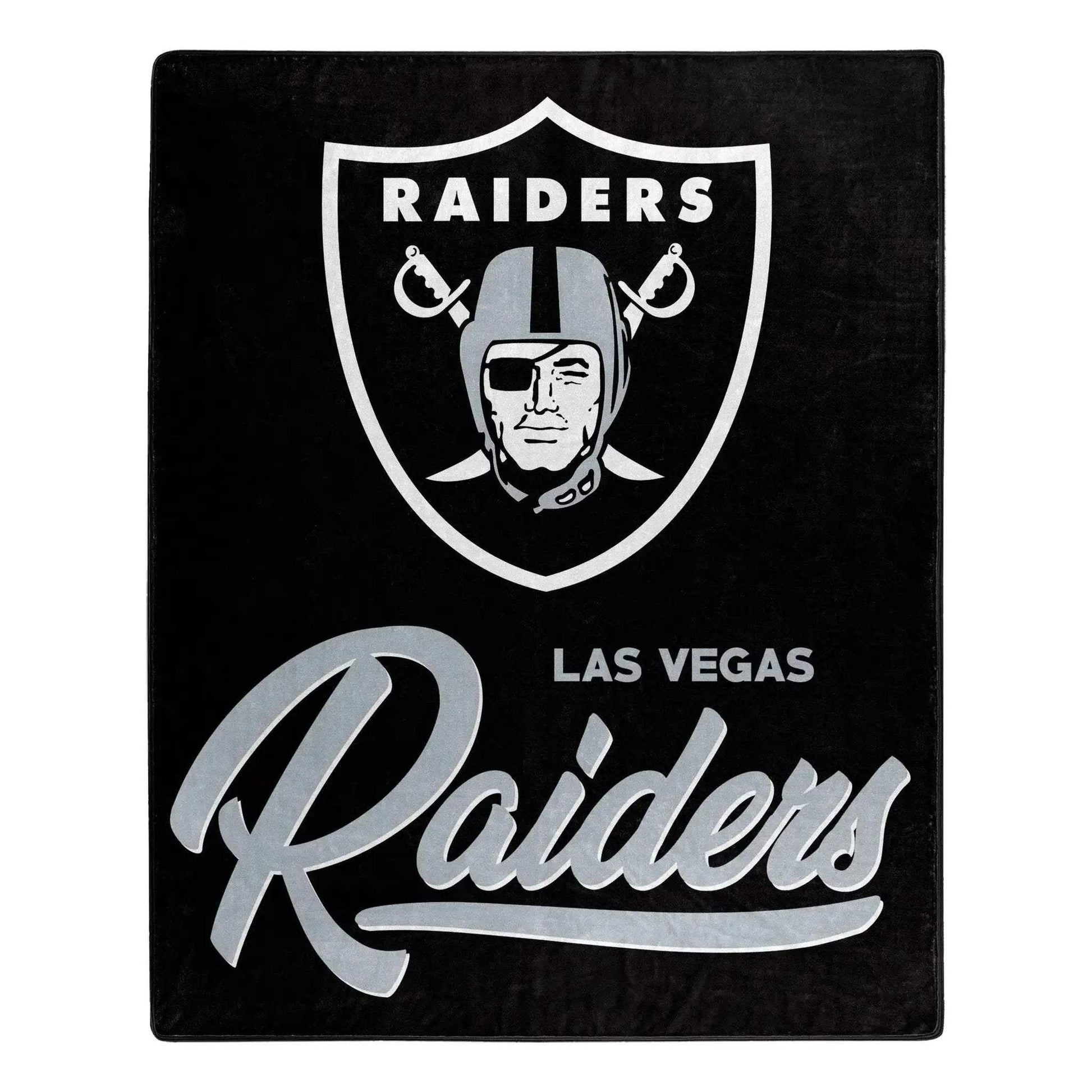  Las Vegas Raiders Raschel Blanket 50x60 Signature Design -  ToylandEU™