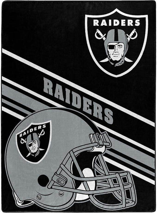 Las Vegas Raiders Raschel Blanket 60x80 Slant Design - ToylandEU