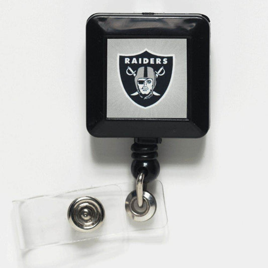 Las Vegas Raiders Retractable Badge Holder Square Clip - ToylandEU