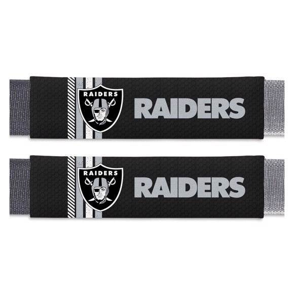Las Vegas Raiders Seat Belt Pad Set Team Color 2 Pack - ToylandEU