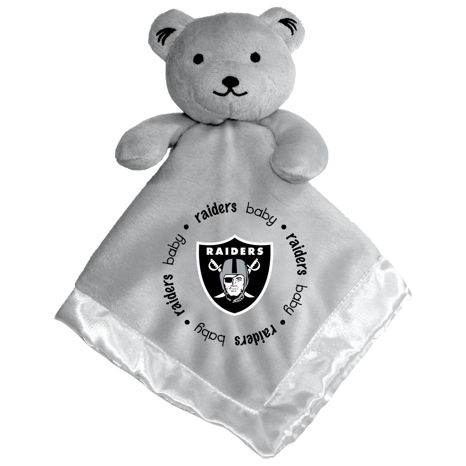 Las Vegas Raiders Security Plush Bear Gray Satin Lining - ToylandEU