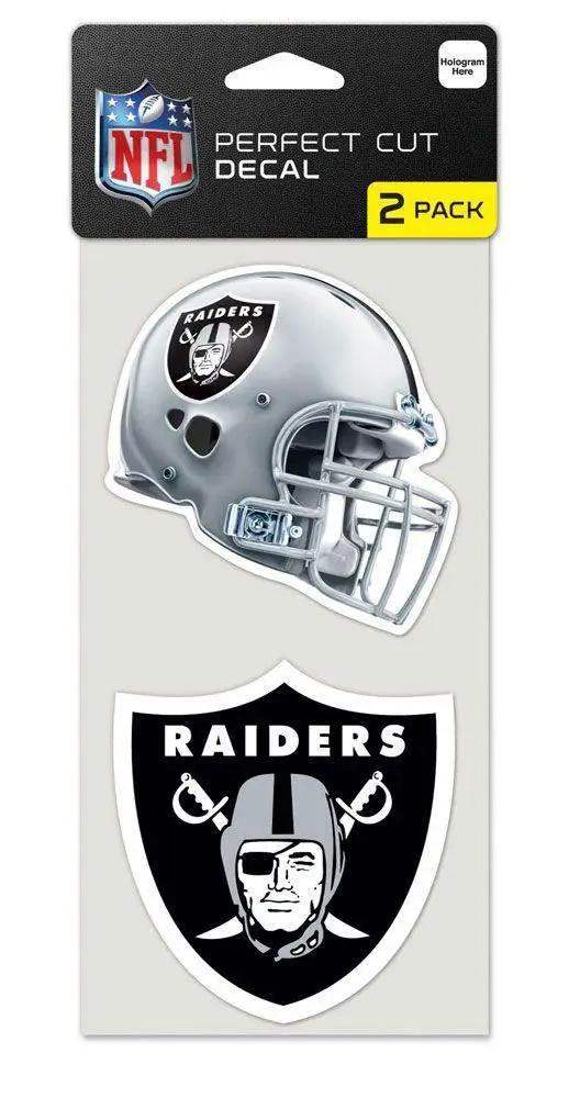 Las Vegas Raiders Set of 2 Die Cut Decals - ToylandEU