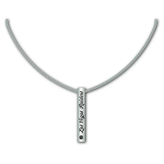  Las Vegas Raiders Silver Bar Necklace Pendant Jewelry -  ToylandEU™