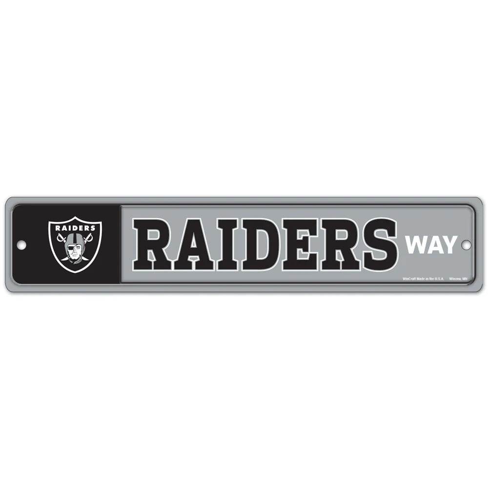 Las Vegas Raiders Street Sign Plastic Hanging Decor - ToylandEU