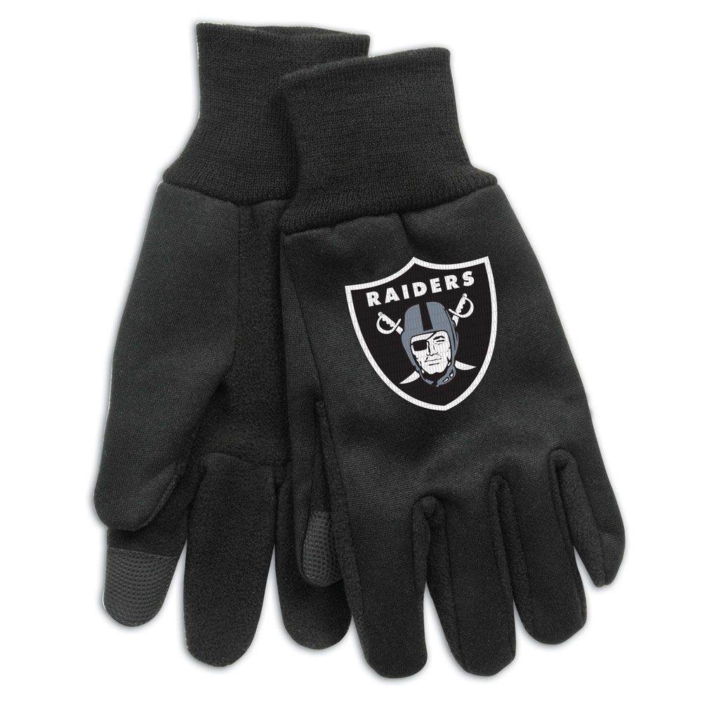 Las Vegas Raiders Tech Style Touchscreen Gloves For Adults - ToylandEU