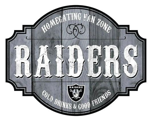  Las Vegas Raiders Wood Sign 12 Inch Homegating Tavern -  ToylandEU™