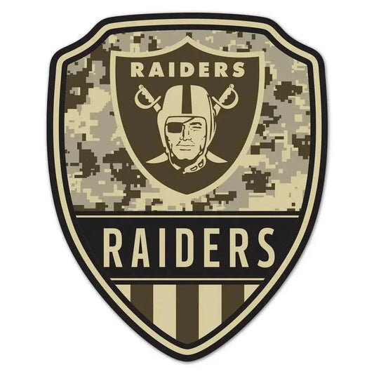  Las Vegas Raiders Wood Sign Shield Shape 11x17 Decor -  ToylandEU™
