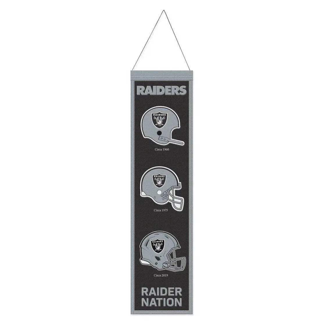  Las Vegas Raiders Wool Banner 8x32 Heritage Evolution -  ToylandEU™