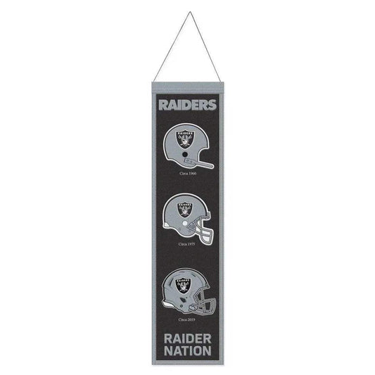Las Vegas Raiders Wool Banner 8x32 Heritage Evolution - ToylandEU