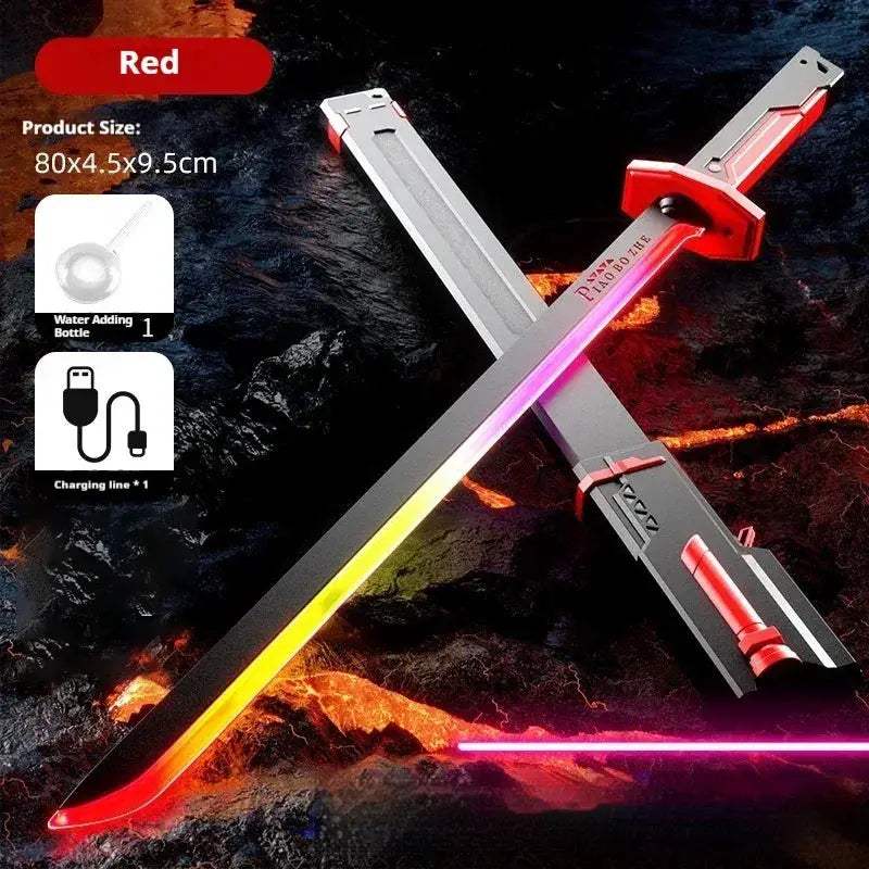 Laser Sword Prop For Cosplay With Smoke Effects LED Lights - ToylandEU