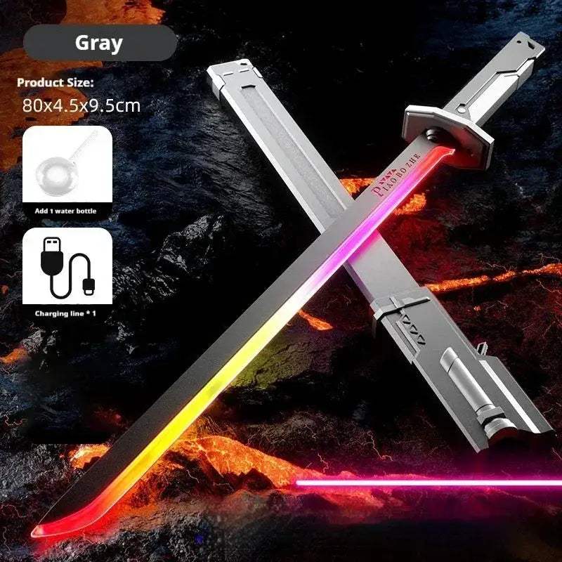 Laser Sword Prop For Cosplay With Smoke Effects LED Lights - ToylandEU