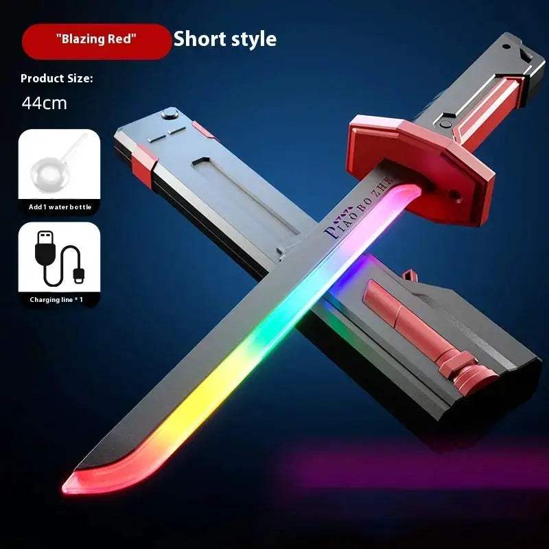 Laser Sword Prop For Cosplay With Smoke Effects LED Lights - ToylandEU