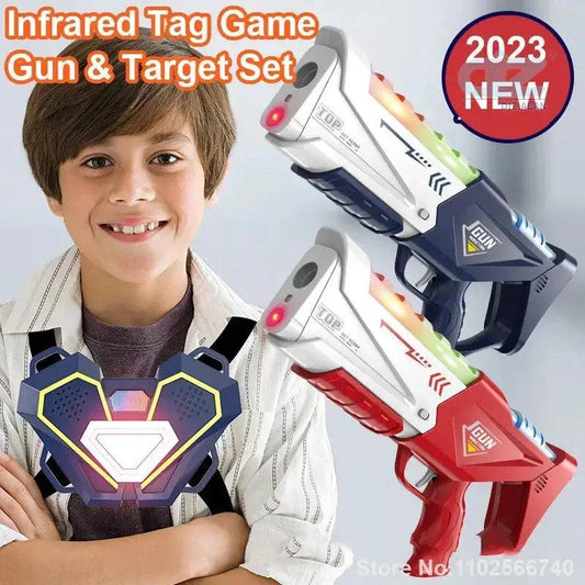  Laser Tag Infrared Toy Gun Set For Kids Adjustable Vest -  ToylandEU™