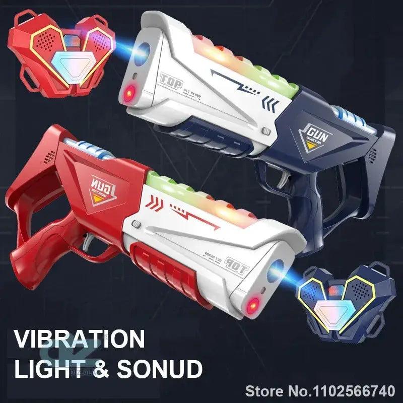  Laser Tag Infrared Toy Gun Set For Kids Adjustable Vest -  ToylandEU™