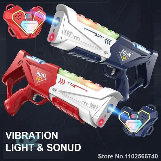  Laser Tag Infrared Toy Gun Set For Kids Adjustable Vest -  ToylandEU™