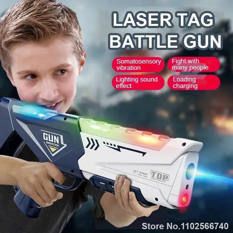  Laser Tag Infrared Toy Gun Set For Kids Adjustable Vest -  ToylandEU™