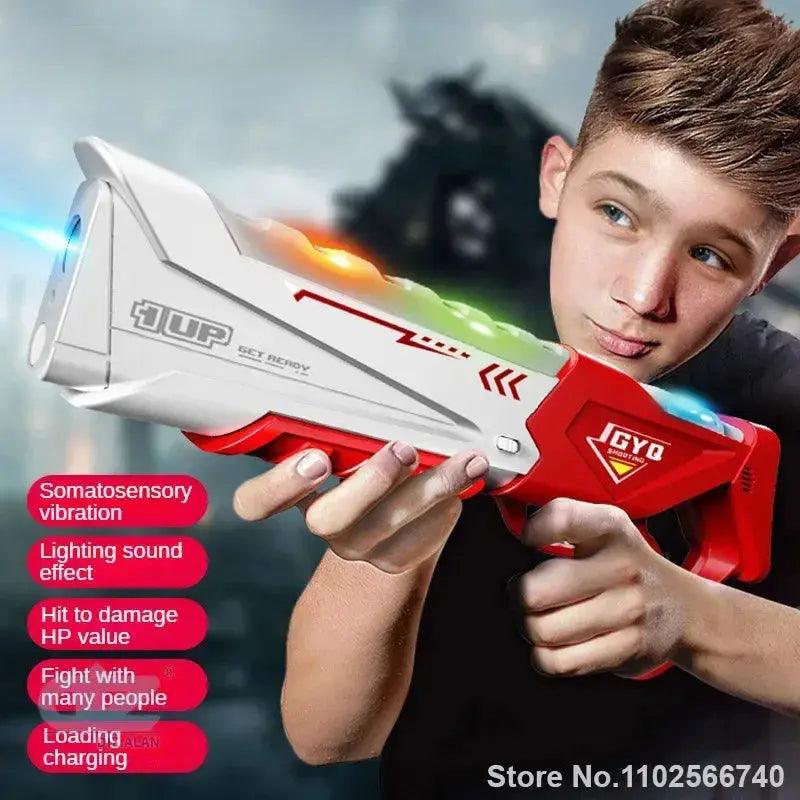  Laser Tag Infrared Toy Gun Set For Kids Adjustable Vest -  ToylandEU™
