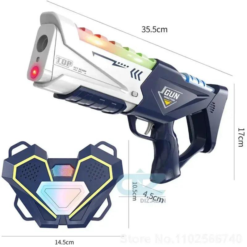  Laser Tag Infrared Toy Gun Set For Kids Adjustable Vest -  ToylandEU™