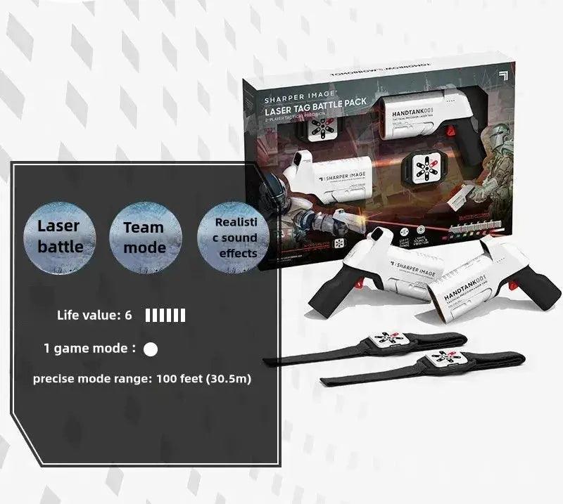  Laser Tag Set Two Player Electronic Blasters Safe Kids -  ToylandEU™