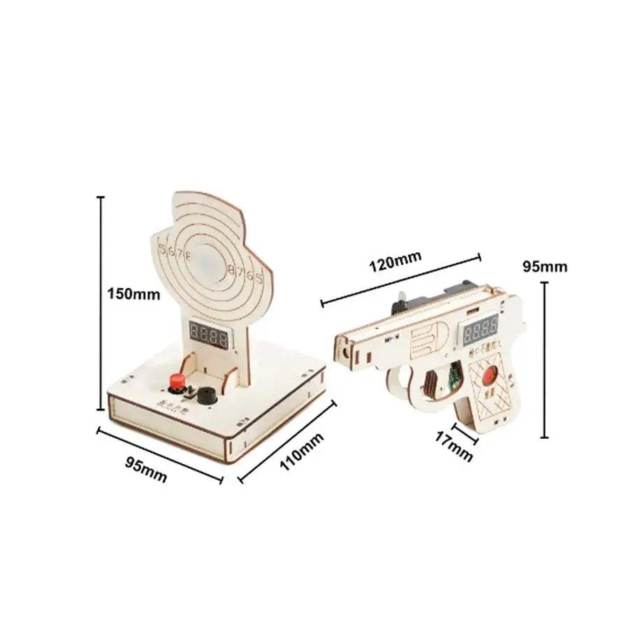  Laser Target Shooting Kit Safe Science Experiment Toy -  ToylandEU™