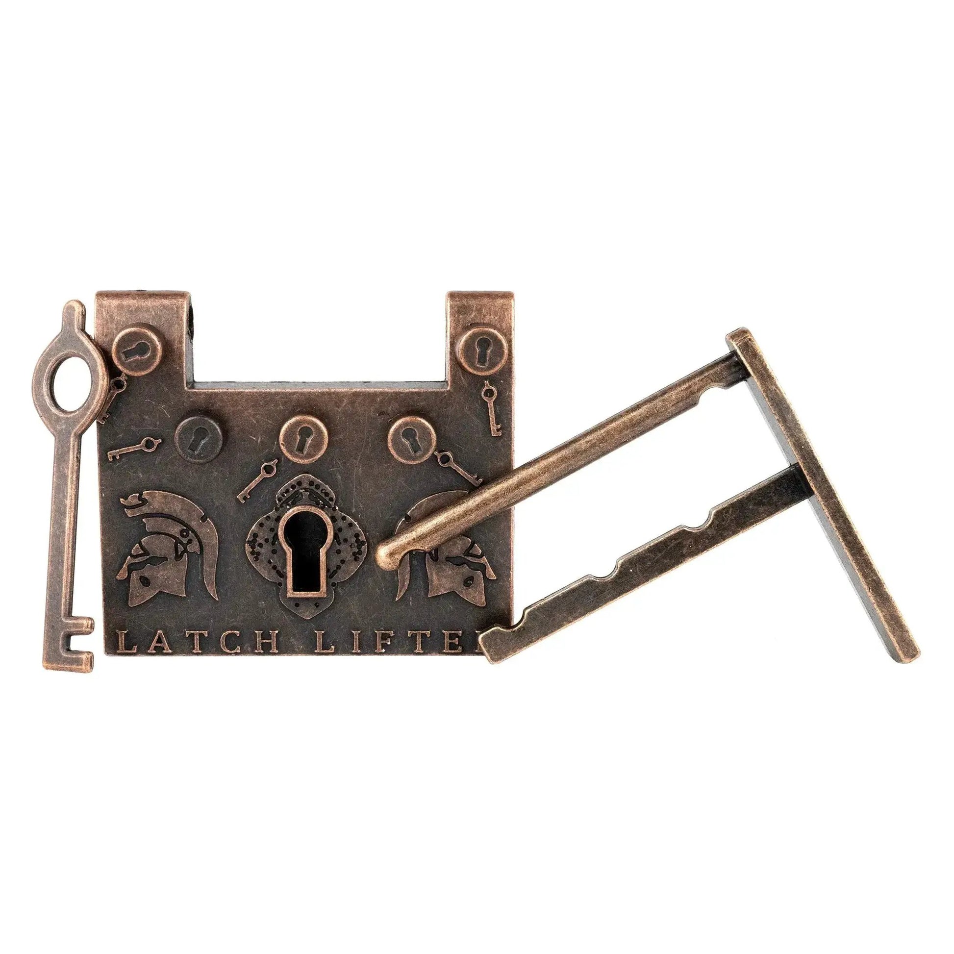 Latch Lifter Trick Lock  - Unlock Roman Ingenuity with This Clever Historical Puzzle - ToylandEU