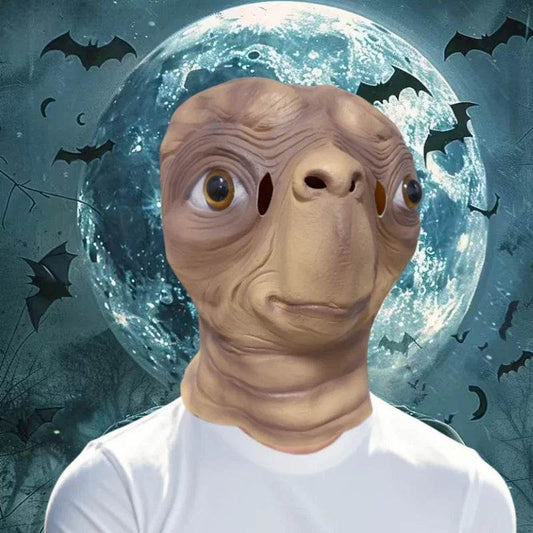 Latex Mask Realistic Alien Face Halloween Costume For Adults - ToylandEU