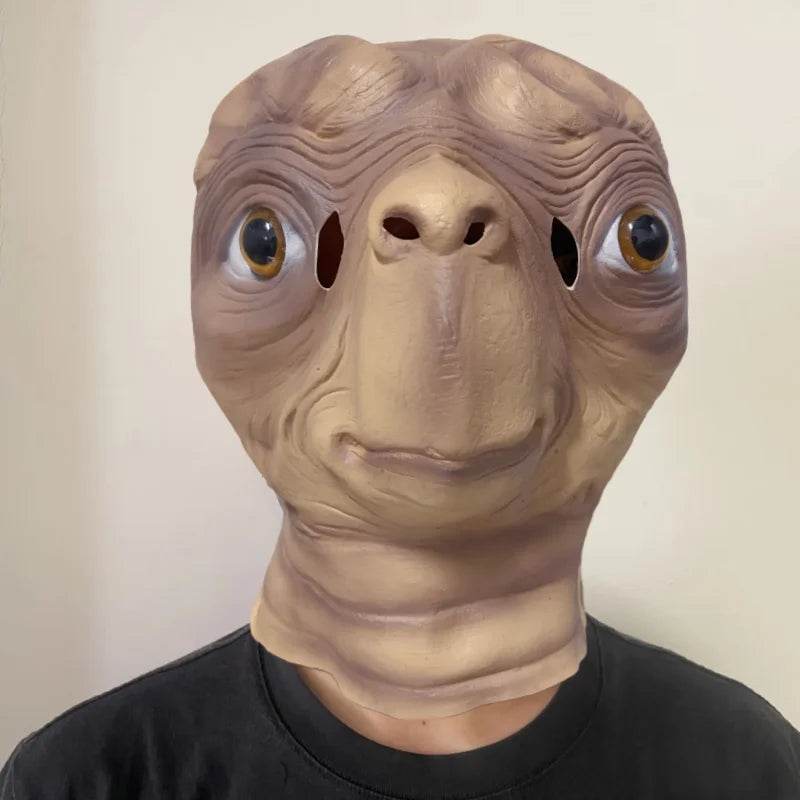 Latex Mask Realistic Alien Face Halloween Costume For Adults - ToylandEU
