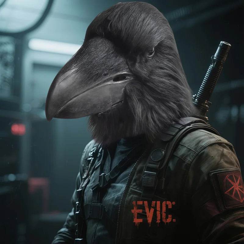 Latex Mask Realistic Alien Face Halloween Costume For Adults - ToylandEU