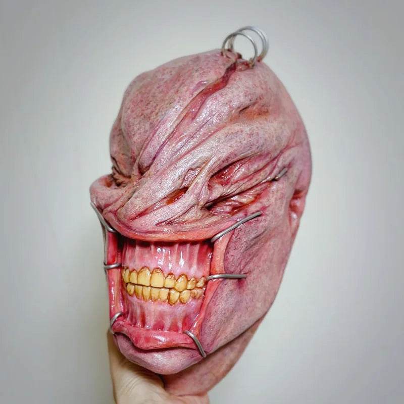 Latex Mask Realistic Alien Face Halloween Costume For Adults - ToylandEU